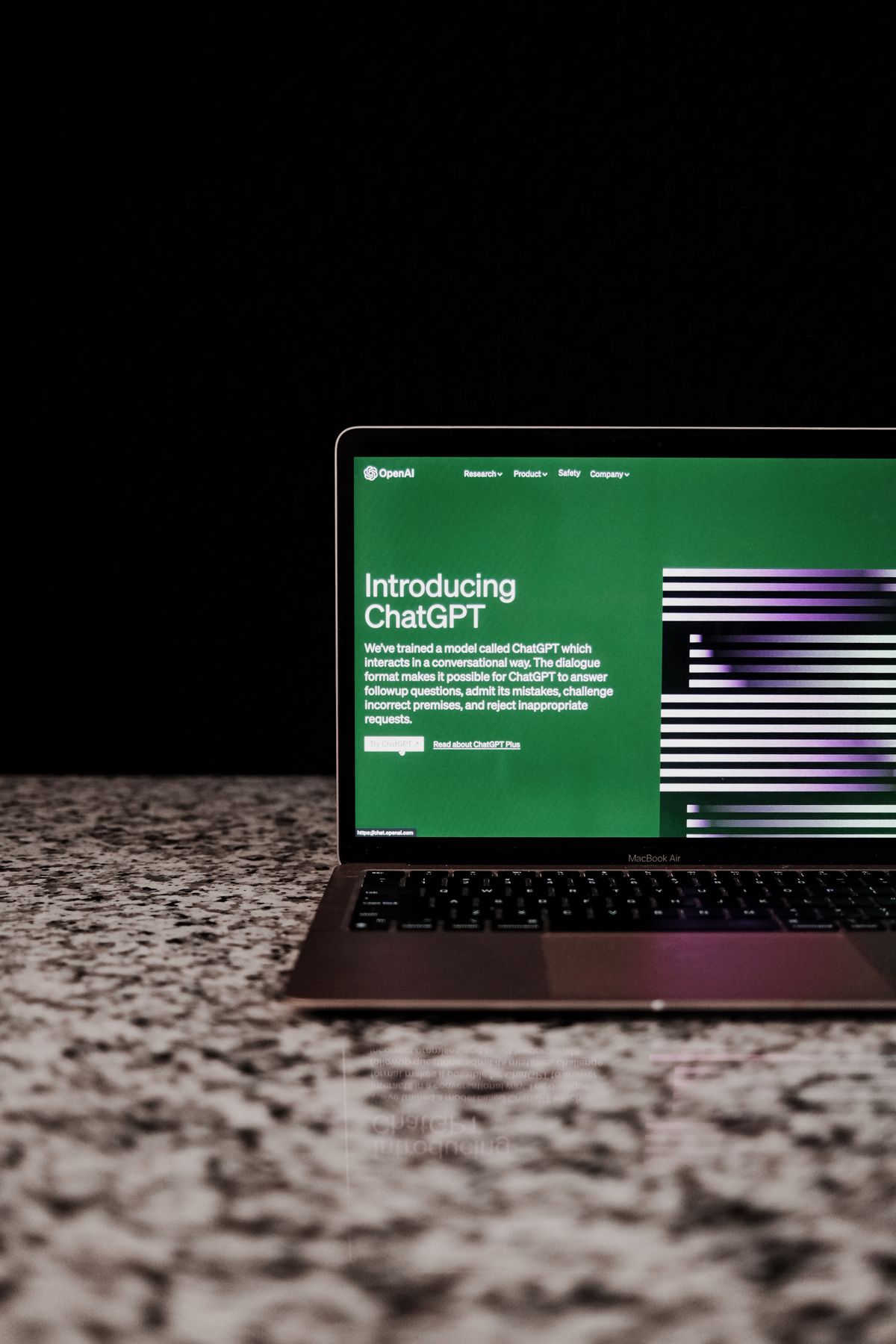 Notebook usado para configurar um agente de inteligência artificial